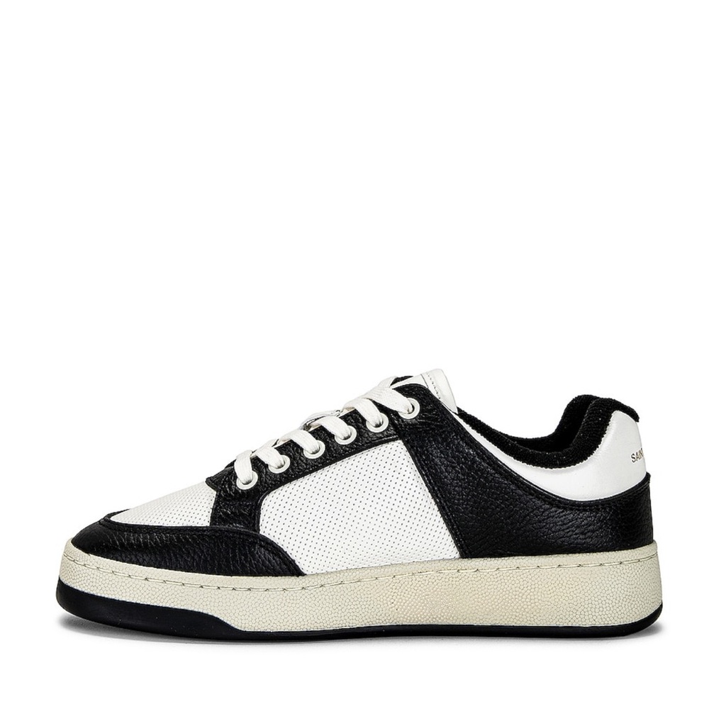 Saint Laurent Sneaker S161 Color Coffee White & Nero